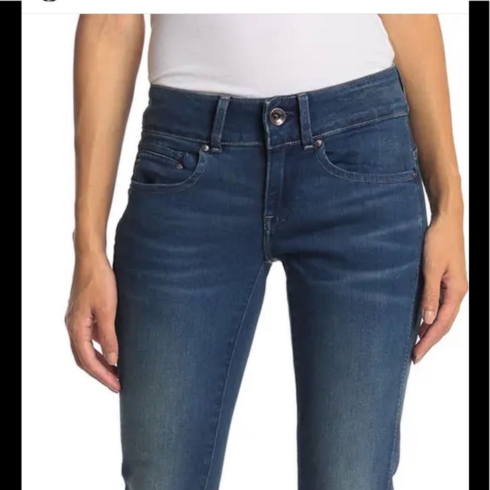 G STAR RAW “Midge Cody” Mid Skinny Jeans